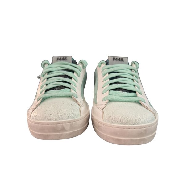 P448 John Glitter Accents Low Top Sneaker Women's Casual Shoes, Size 37 NWOB - Picture 4 of 10